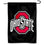 OSU Buckeyes Black Garden Flag and Yard Banner - 757 Sports Collectibles