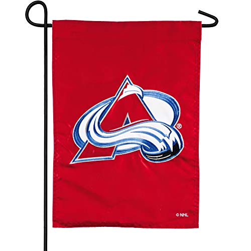 Team Sports America Colorado Avalanche Garden Flag - 13 x 18 Inches - 757 Sports Collectibles
