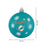 FOCO Miami Dolphins NFL 5 Pack Shatterproof Ball Ornament Set - 757 Sports Collectibles