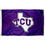 College Flags & Banners Co. Texas Christian Horned Frogs State of Texas Flag - 757 Sports Collectibles