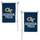 Georgia Tech Garden Flag Yellow Jackets GT Institute of Technology Banner 100% Polyester (Design C) - 757 Sports Collectibles