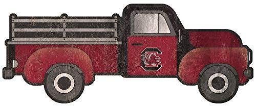 Fan Creations NCAA South Carolina Fighting Gamecocks Unisex University of South Carolina 15in Truck Cutout, Team Color, 15 inch - 757 Sports Collectibles