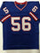 Autographed/Signed Lawrence Taylor New York Blue Football Jersey JSA COA - 757 Sports Collectibles