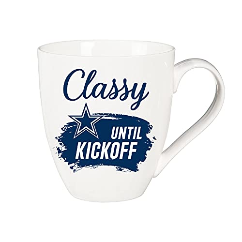 Team Sports America Dallas Cowboys, Ceramic Cup O'Java 17oz Gift Set - 757 Sports Collectibles