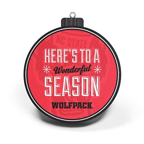 NCAA NC State Wolfpack - Carter-Finley 3D Stadium View Ornament, Team Colors, Large - 757 Sports Collectibles