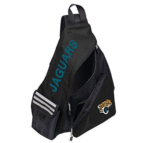 NFL Jacksonville Jaguars "Leadoff" Sling Backpack, 20" x 9" x 15" - 757 Sports Collectibles