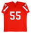Derrick Brooks Authentic Signed Orange Throwback Pro Style Jersey BAS Witnessed - 757 Sports Collectibles