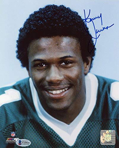 Kenny Jackson Autographed Philadelphia Eagles 8x10 Photo - BAS COA - 757 Sports Collectibles