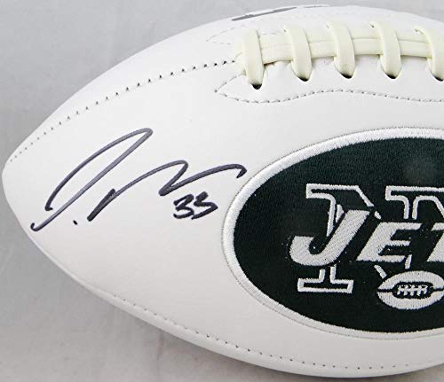 Jamal Adams Autographed New York Jets Logo Football - JSA Witness Auth - 757 Sports Collectibles