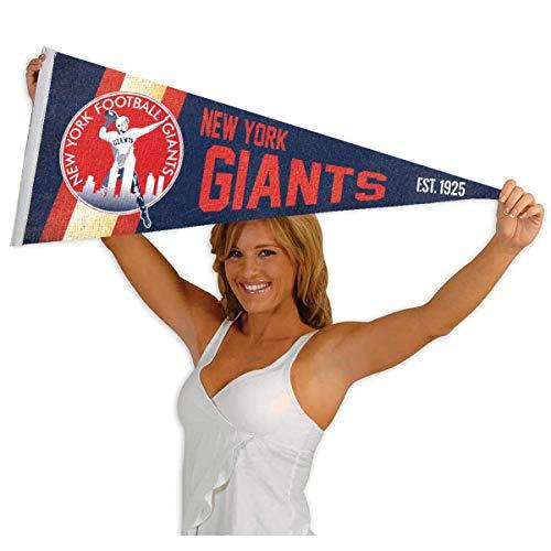 WinCraft New York Giants Throwback Vintage Retro Pennant Flag - 757 Sports Collectibles
