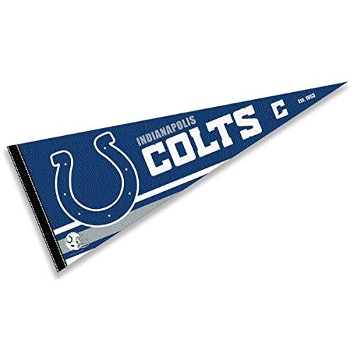 WinCraft Indianapolis Colts Pennant Banner Flag - 757 Sports Collectibles