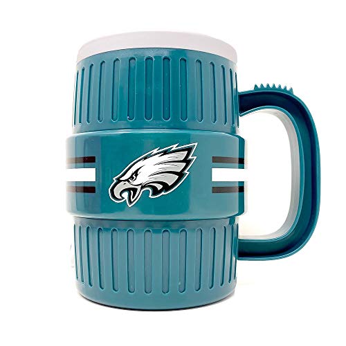 Party Animal NFL Philadelphia Eagles Unisex Water Cooler Mug, Team Color, 40-Ounces - 757 Sports Collectibles
