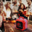 NFL Cleveland Browns Shockbox LED Wireless Bluetooth Speaker, Team Color - 757 Sports Collectibles