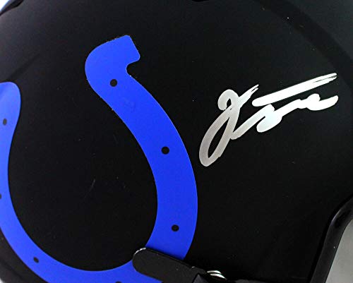 Jonathan Taylor Autographed Indianapolis Colts Eclipse Speed FS Helmet Fanatics - 757 Sports Collectibles