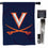 University of Virginia Banner Flag with Flag Pole Set - 757 Sports Collectibles