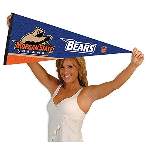 College Flags & Banners Co. Morgan State Bears Pennant Full Size Felt - 757 Sports Collectibles
