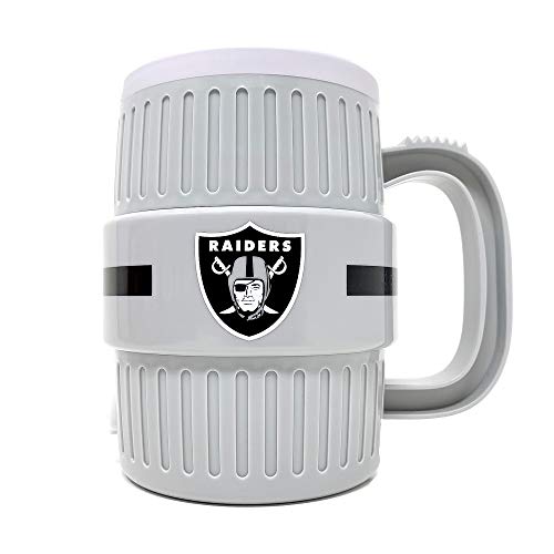 Party Animal NFL Las Vegas Raiders Unisex Water Cooler Mug, Team Color, 40-Ounces - 757 Sports Collectibles