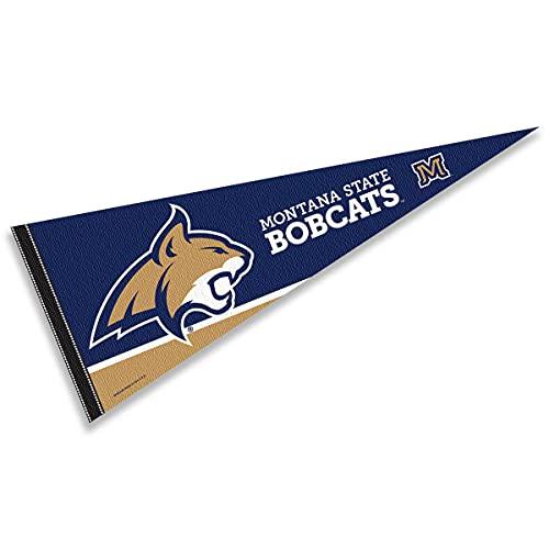 College Flags & Banners Co. Montana State Bobcats Pennant Full Size Felt - 757 Sports Collectibles