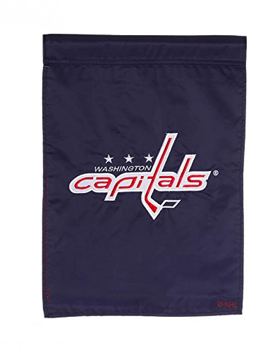 Team Sports America Washington Capitals Garden Flag - 13 x 18 Inches - 757 Sports Collectibles