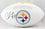 ChChase Claypool Autographed Pittsburgh Steelers Logo Football- Beckett W Black - 757 Sports Collectibles