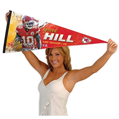WinCraft Kansas City Chiefs Hill Pennant Banner Flag - 757 Sports Collectibles