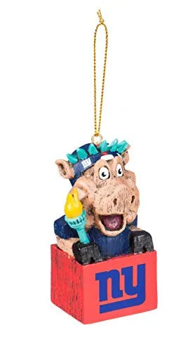 Team Sports America New York Giants NFL Tiki Totem Mascot Ornament - 757 Sports Collectibles