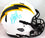 Keenan Allen Autographed LA Chargers Authentic Lunar F/S Helmet-Beckett W Blue - 757 Sports Collectibles
