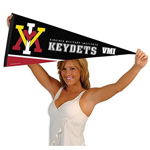 College Flags & Banners Co. VMI Pennant Full Size Felt - 757 Sports Collectibles