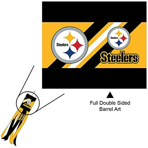 Pittsburgh Steelers Team Windsock - 757 Sports Collectibles