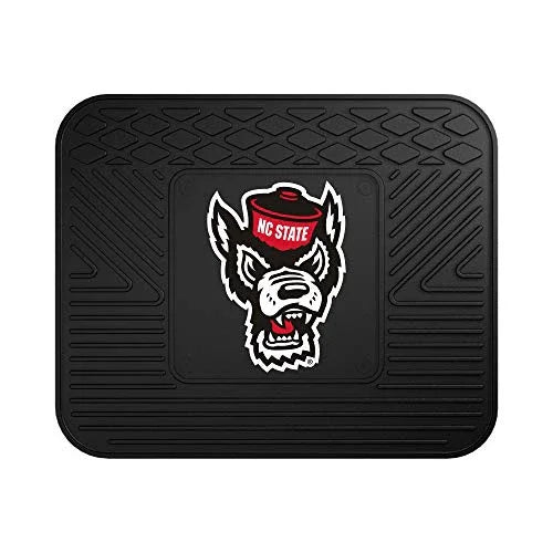 Fanmats 10989 North Carolina State Wolfpack Rear Second Row Vinyl Heavy Duty Utility Mat - 757 Sports Collectibles