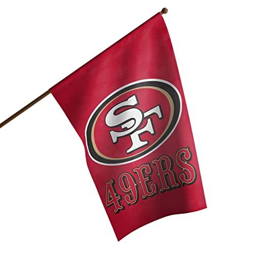 San Francisco 49ers NFL Solid Vertical Flag - 757 Sports Collectibles