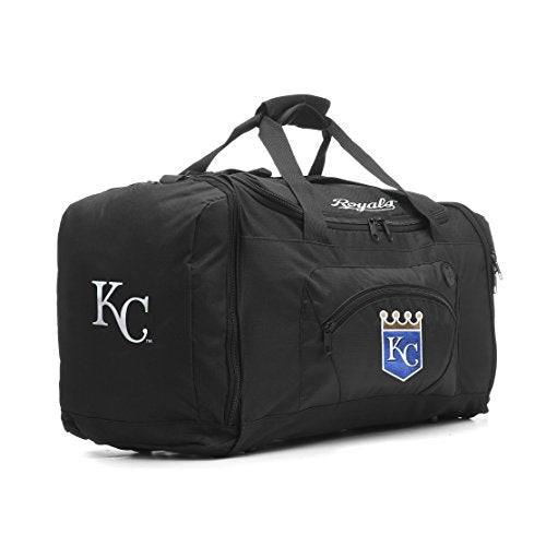 MLB Kansas City Royals "Roadblock" Duffel, 20" x 11.5" x 13" - 757 Sports Collectibles