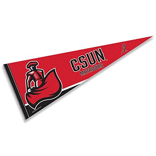 College Flags & Banners Co. Ball State University Felt Pennant - Official 12x30 Inch Full Size Wall Decor