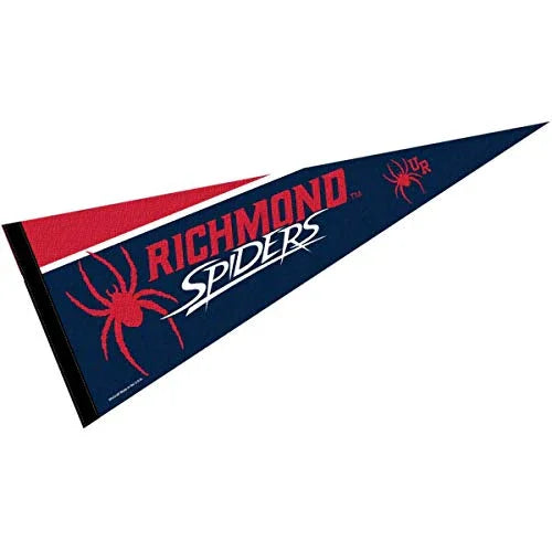 College Flags & Banners Co. Richmond University Pennant Full Size Felt - 757 Sports Collectibles