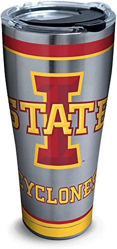 Tervis Triple Walled Iowa State University ISU Cyclones Insulated Tumbler Cup Keeps Drinks Cold & Hot, 30oz - Stainless Steel, Tradition - 757 Sports Collectibles