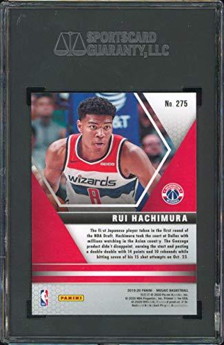 Wizards Rui Hachimura 2019 Panini Mosaic #275 NBA Debut Rookie Card Graded 9 SGC - 757 Sports Collectibles