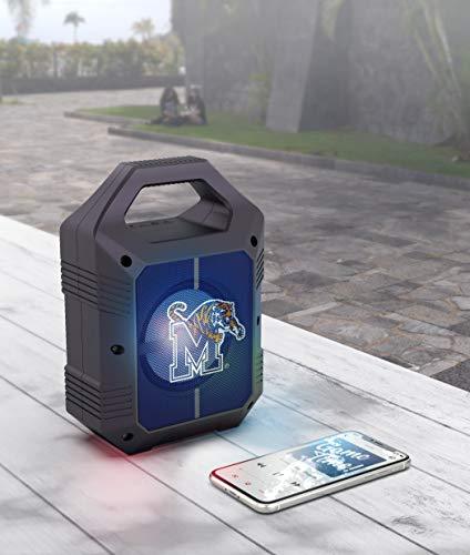 NCAA Memphis Tigers ShockBox XL Wireless Bluetooth Speaker, Team Color - 757 Sports Collectibles