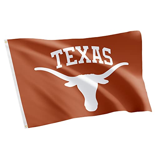 Desert Cactus University of Texas Flag Longhorns UT Austin Flags Banners 100% Polyester Indoor Outdoor 3x5 (Style 4) - 757 Sports Collectibles