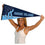 College Flags & Banners Co. Rhode Island Pennant Full Size Felt - 757 Sports Collectibles