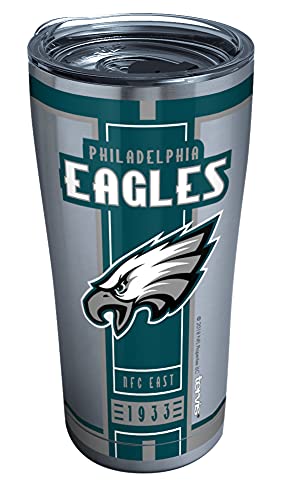 Tervis Triple Walled NFL Philadelphia Eagles Insulated Tumbler Cup Keeps Drinks Cold & Hot, 20oz - Stainless Steel, Blitz - 757 Sports Collectibles