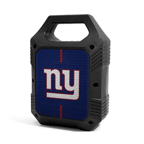 NFL New York Giants ShockBox XL Wireless Bluetooth Speaker, Team Color - 757 Sports Collectibles