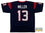 Braxton Miller Autographed/Signed Houston Texans Custom Blue Jersey