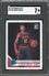 Hawks De'Andre Hunter 2019 Donruss Optic #198 Rookie Card Graded NM 7 SGC - 757 Sports Collectibles