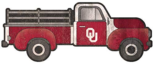 Fan Creations NCAA Oklahoma Sooners Unisex University of Oklahoma 15in Truck Cutout, Team Color, 15 inch - 757 Sports Collectibles