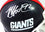 Michael Strahan Autographed NY Giants 81-99 TB Mini Helmet - Beckett W SILVER - 757 Sports Collectibles