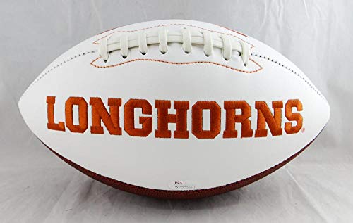 Ricky Williams Autographed Texas Longhorns Logo Football w/HT 98- JSA W Authenticated - 757 Sports Collectibles