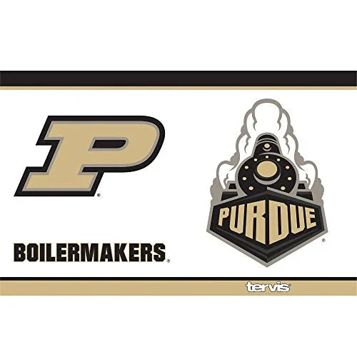 Tervis Triple Walled Purdue University Boilermakers Insulated Tumbler Cup Keeps Drinks Cold & Hot, 20oz - Stainless Steel, Tradition - 757 Sports Collectibles