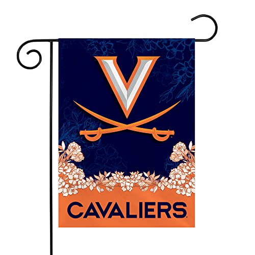 Rico Industries NCAA Virginia Cavaliers Primary 13" x 18" Double Sided Garden Flag - 757 Sports Collectibles