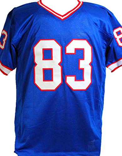 Andre Reed Autographed Blue Pro Style Jersey w/HOF - Beckett W Auth M8 - 757 Sports Collectibles