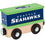 MasterPieces NFL Seattle Seahawks Real Wood Toy Train Boxcar, 6.5" x 5.5" x 2" - 757 Sports Collectibles